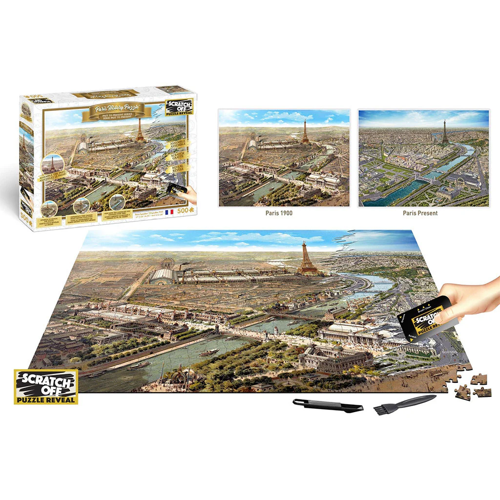 Scratch Off: History Puzzle - Paris - Image 2