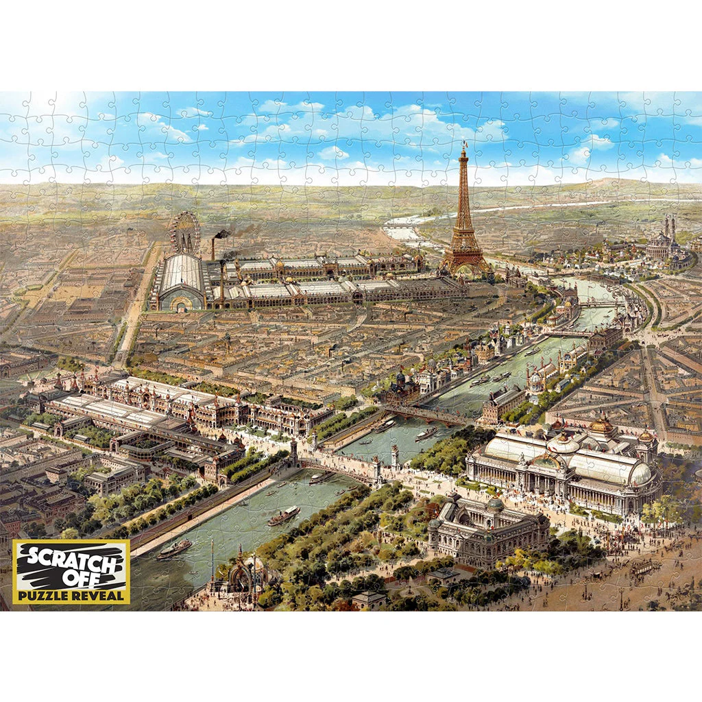 Scratch Off: History Puzzle - Paris - Image 3