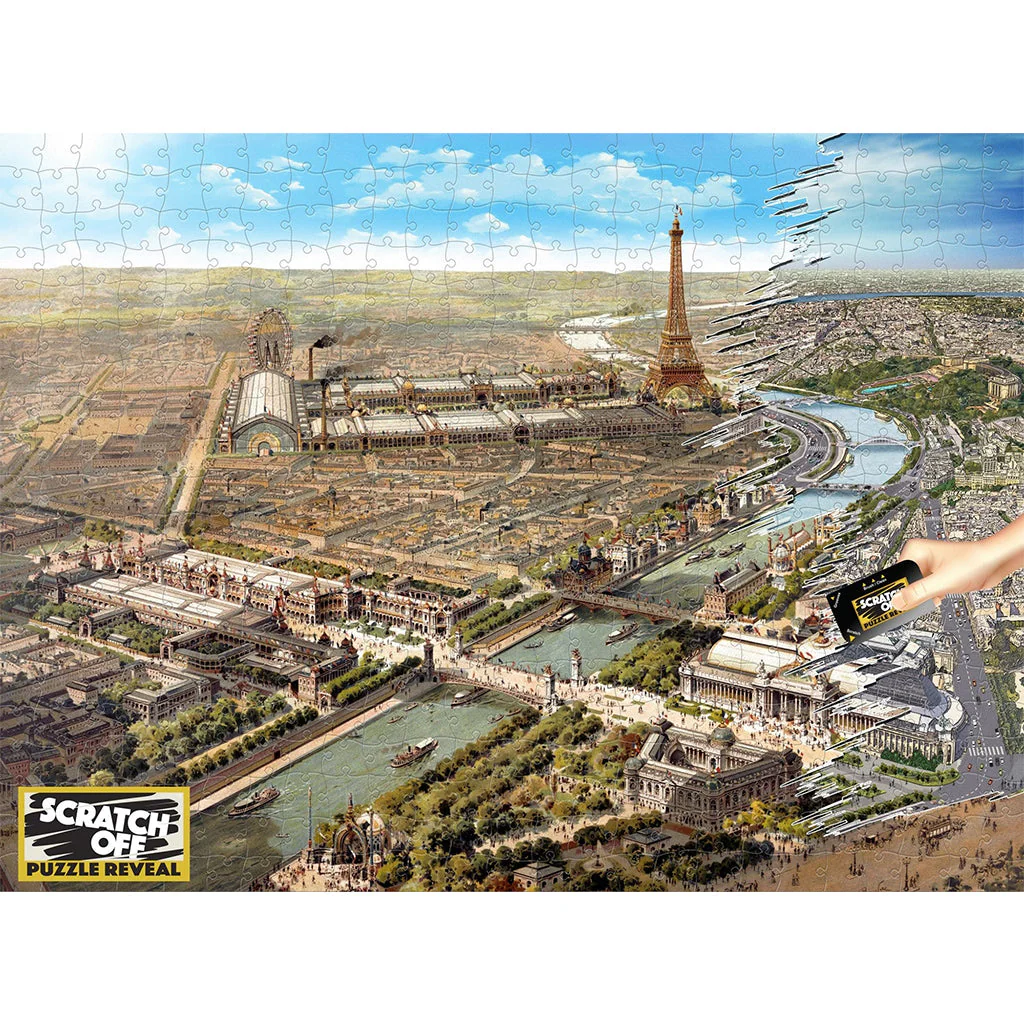 Scratch Off: History Puzzle - Paris - Image 4