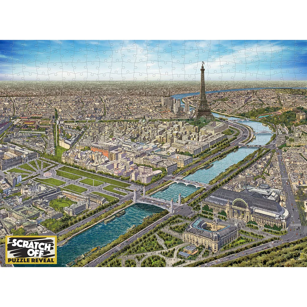 Scratch Off: History Puzzle - Paris - Image 5