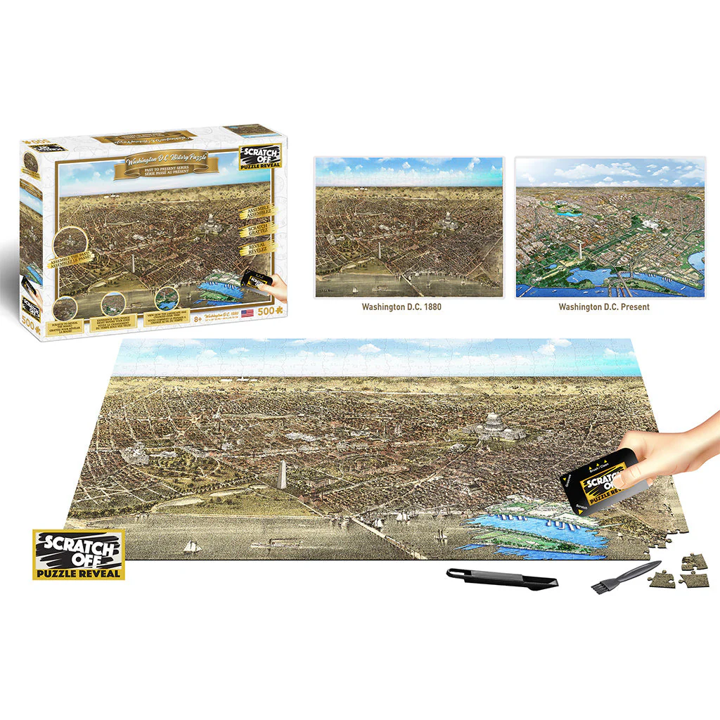 Scratch Off: History Puzzle - Washington DC - Image 3
