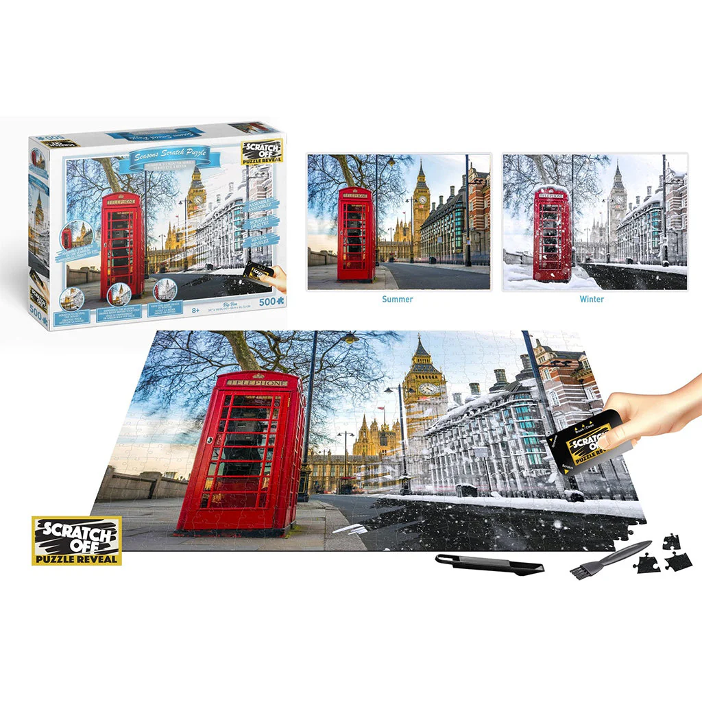 Scratch Off: Seasons Puzzle - Big Ben - Image 2