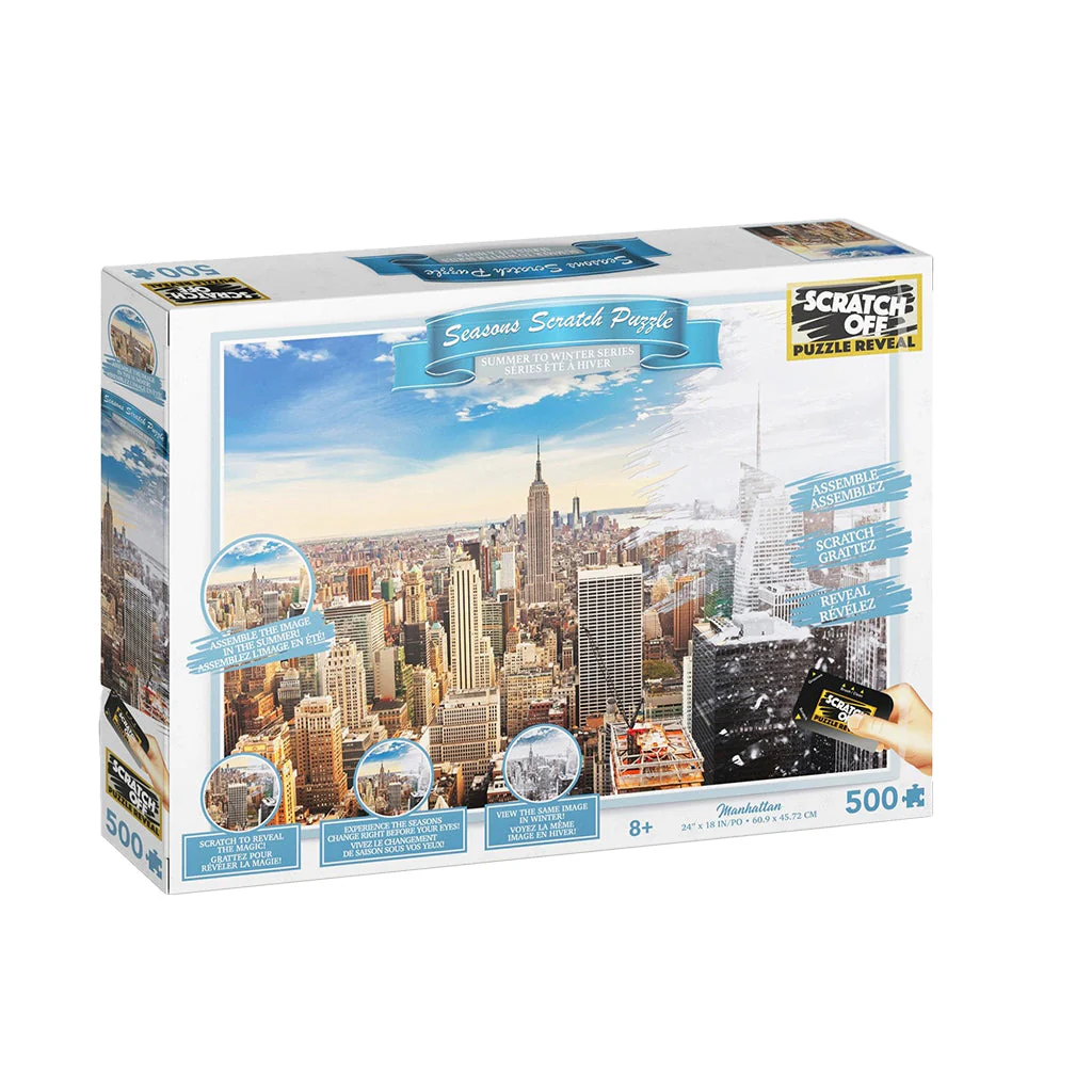 Scratch Off: Seasons Puzzle - Manhattan - Image 2