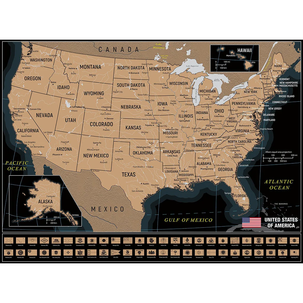 Scratch Off: USA Travel Map - Image 3
