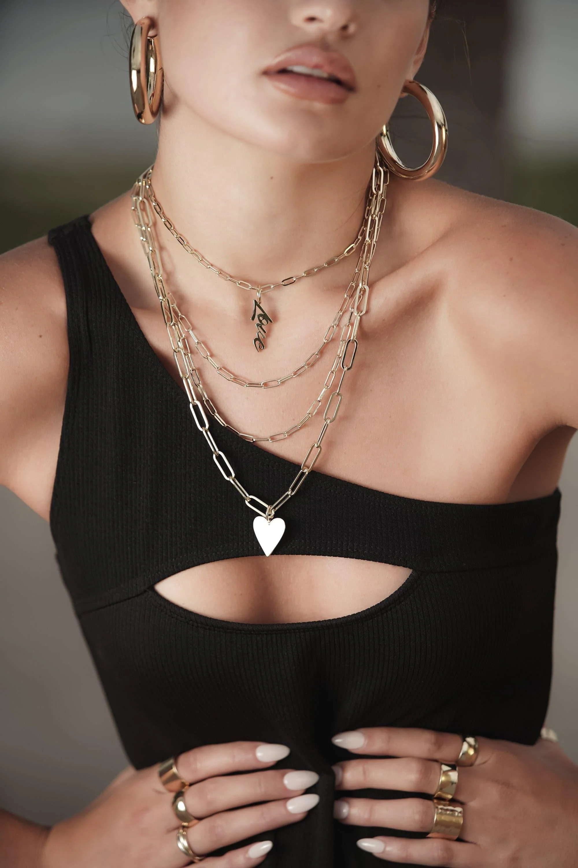 SCRIPT PENDANT LOVE by eklexic jewelry - Image 2