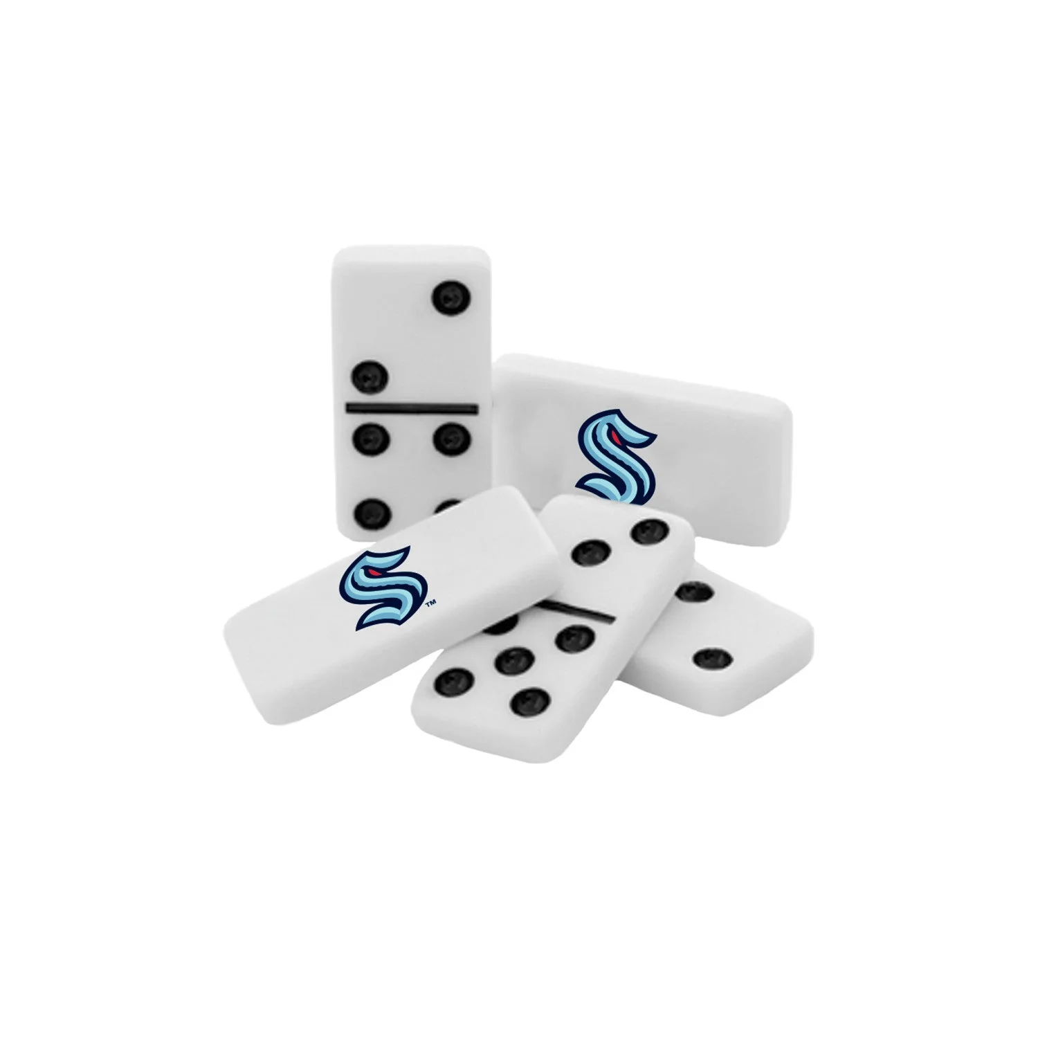 Seattle Kraken Dominoes by MasterPieces Puzzle Company INC - Image 2