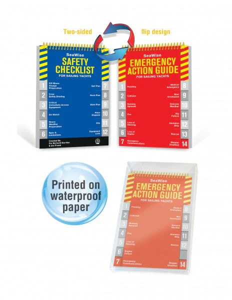 SeaWise Emergency Action Guide and Safety Checklists for Sailing Yachts by Schiffer Publishing - Image 3