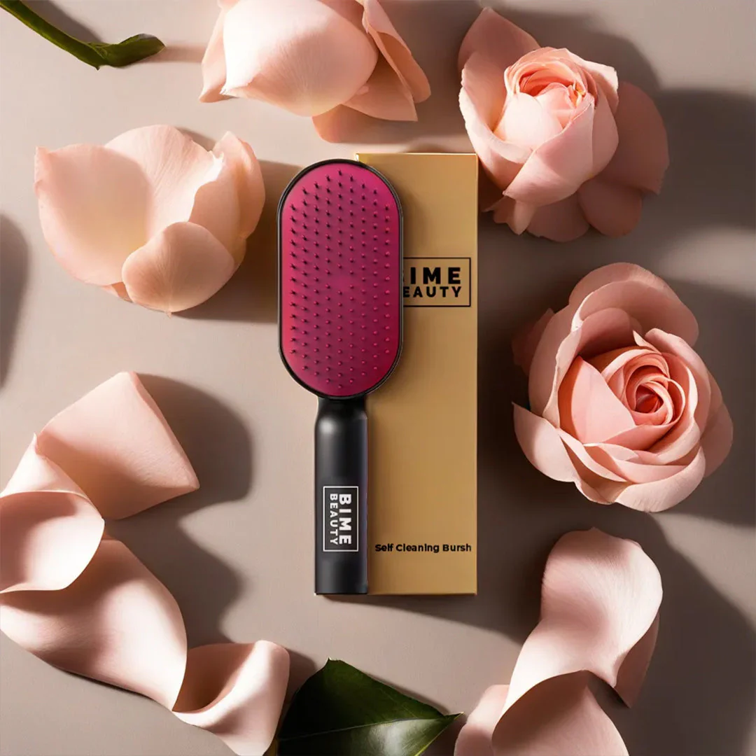 Self-Cleaning Hair Brush by BimeBeauty - Image 11