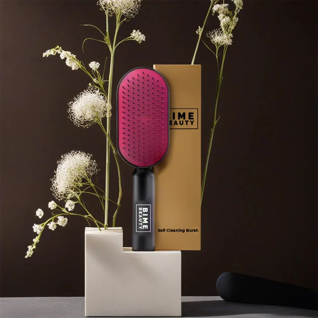 Self-Cleaning Hair Brush by BimeBeauty - Image 13