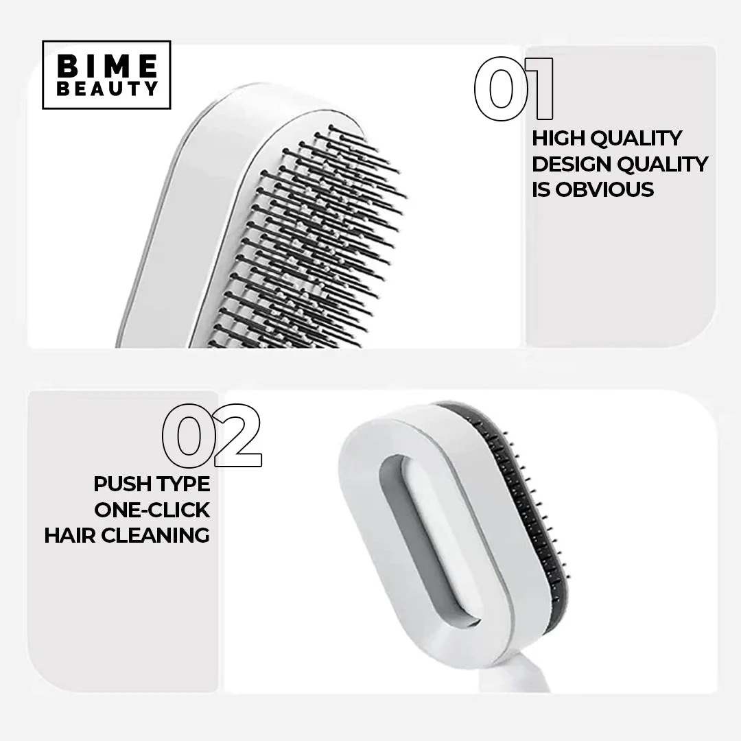 Self-Cleaning Hair Brush by BimeBeauty - Image 16
