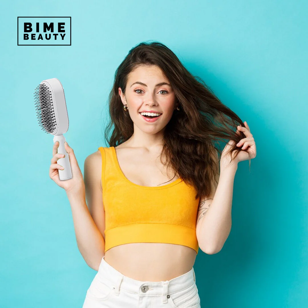 Self-Cleaning Hair Brush by BimeBeauty - Image 2