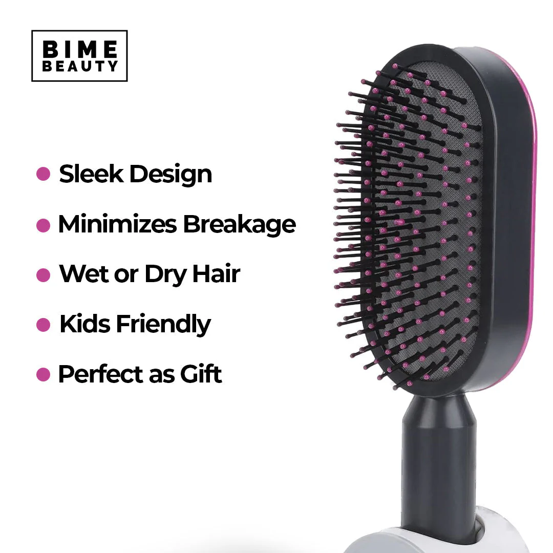 Self-Cleaning Hair Brush by BimeBeauty - Image 4
