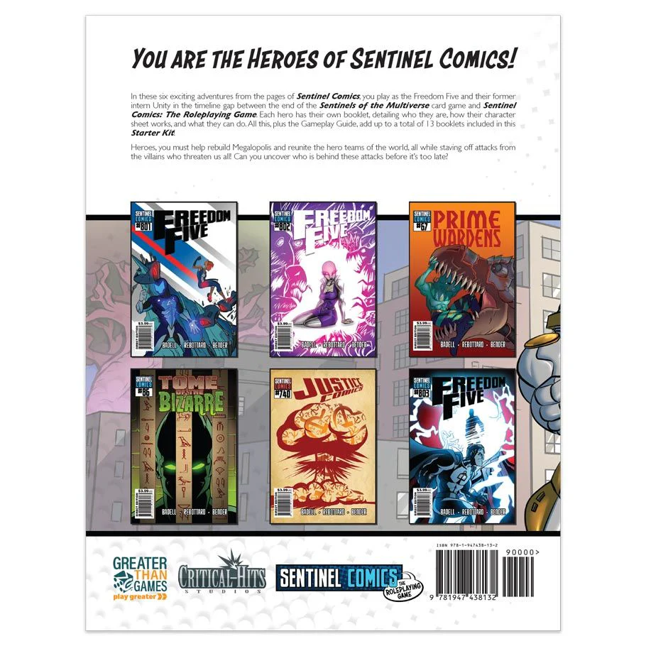 Sentinel Comics RPG: Starter Kit (2E) - Image 2