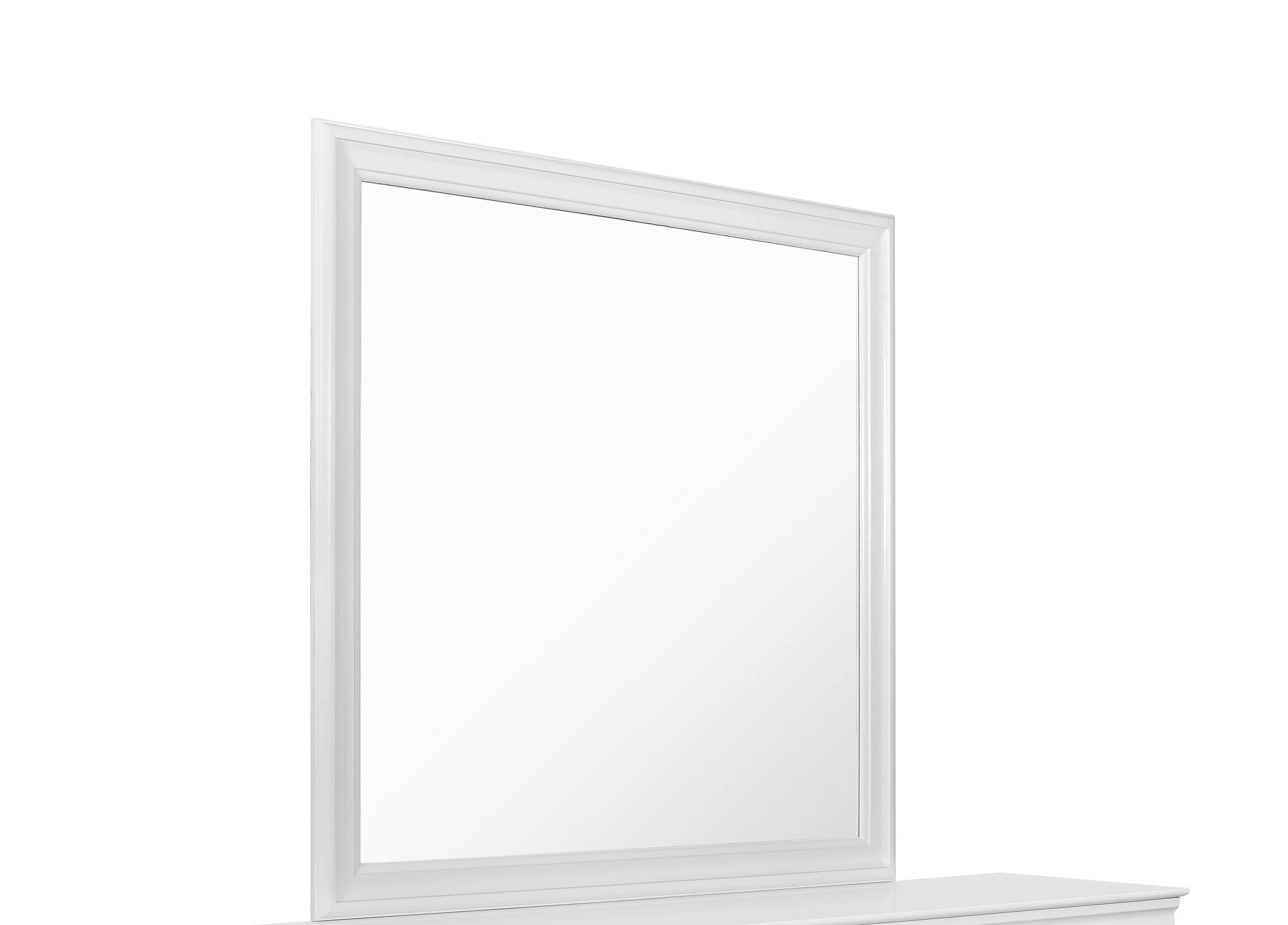 Shaker - Crocodile Metallic Mirror - White by Couch.com - Image 2