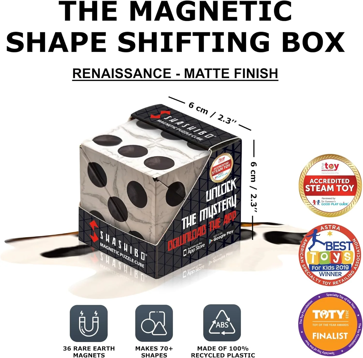 SHASHIBO Magnetic Puzzle Cube: Renaissance - Image 2