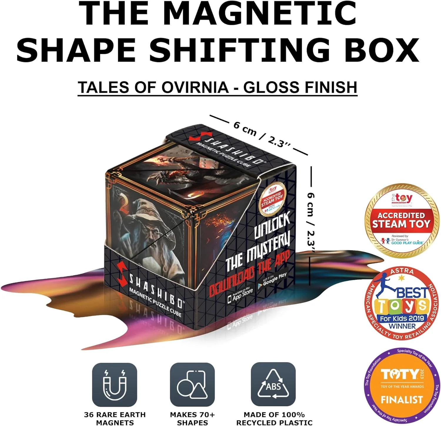 SHASHIBO Magnetic Puzzle Cube: Tales of Ovirnia - Image 2