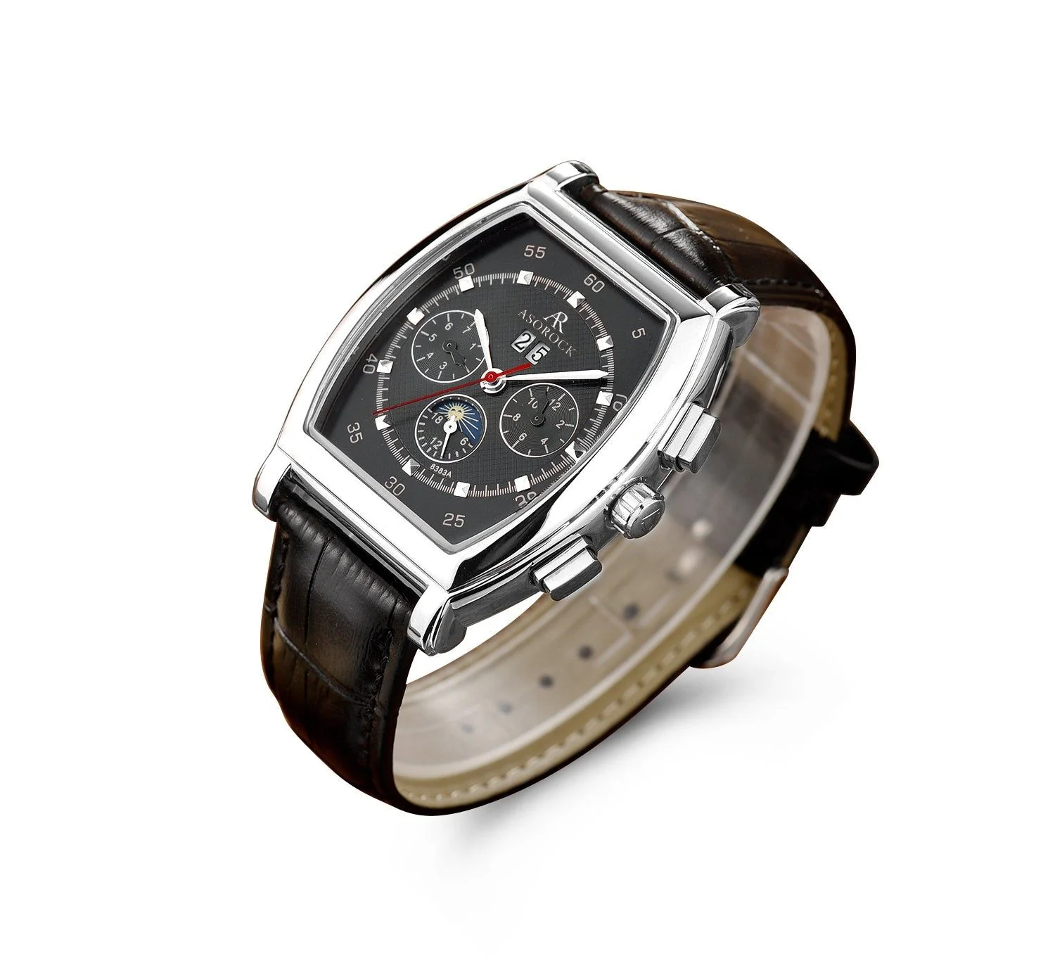Silver/Black Ambassador (RESTOCK PRE-ORDER) by ASOROCK WATCHES - Image 7