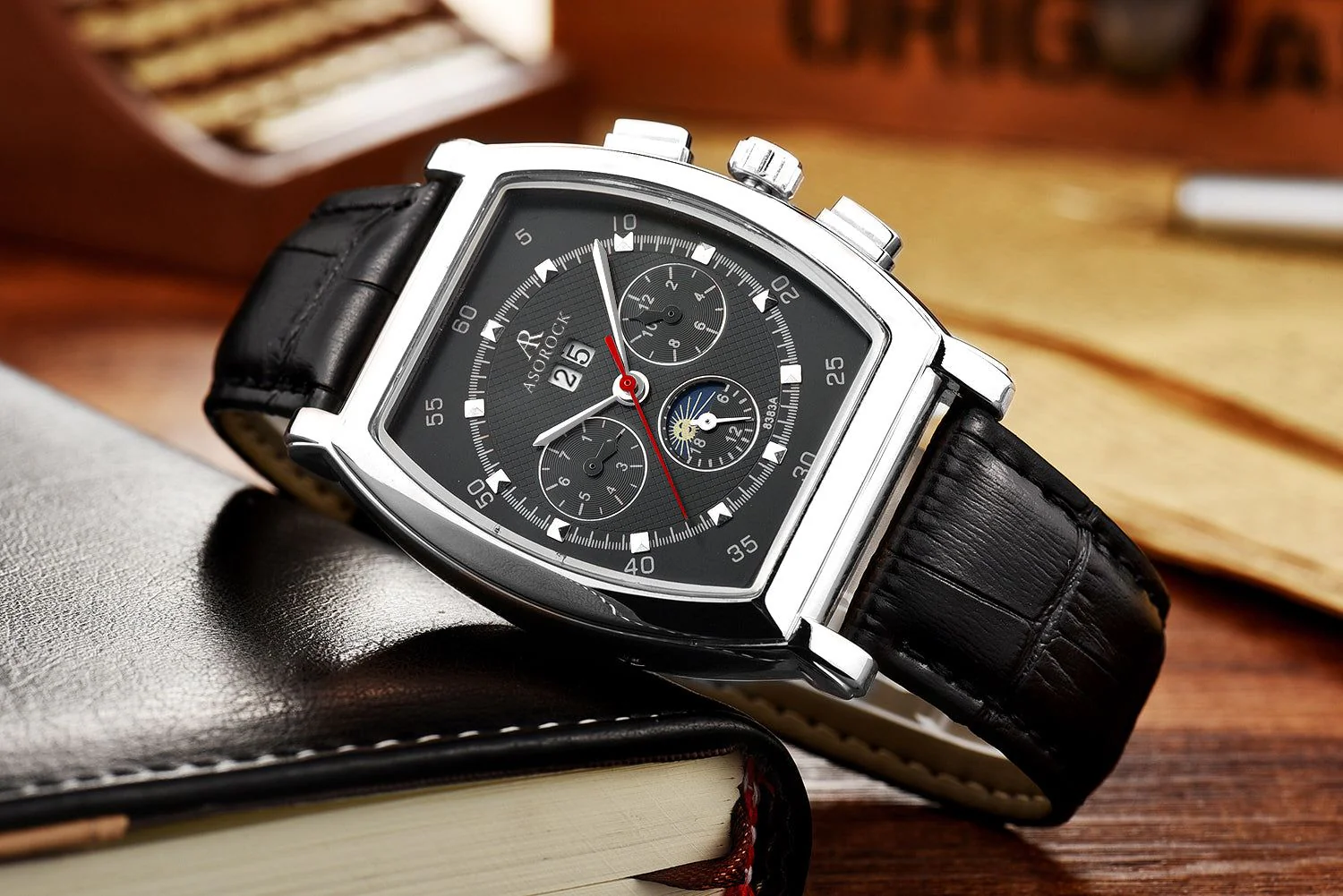 Silver/Black Ambassador (RESTOCK PRE-ORDER) by ASOROCK WATCHES - Image 8
