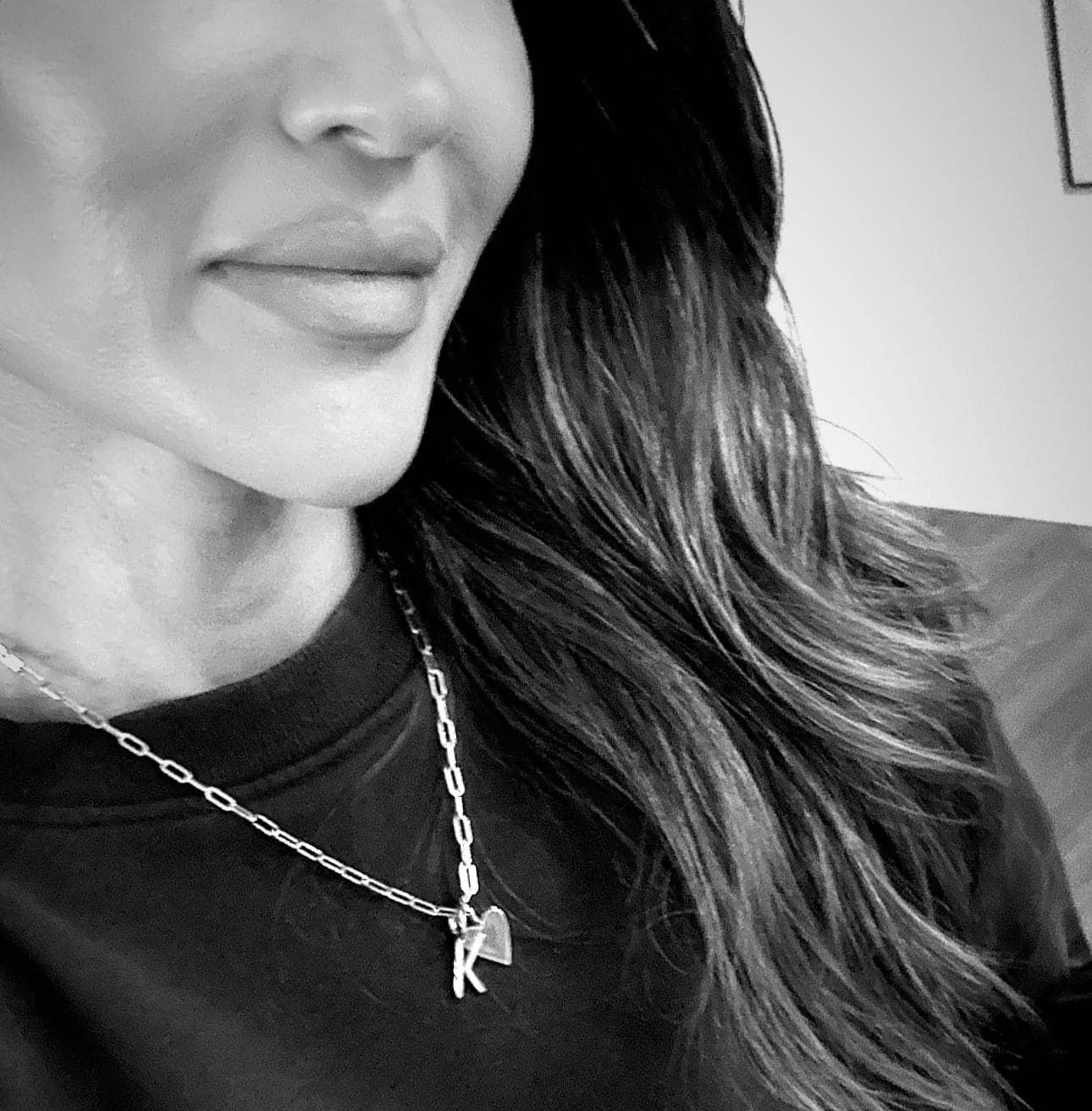 SILVER CARA CHARM NECKLACE by eklexic jewelry - Image 2