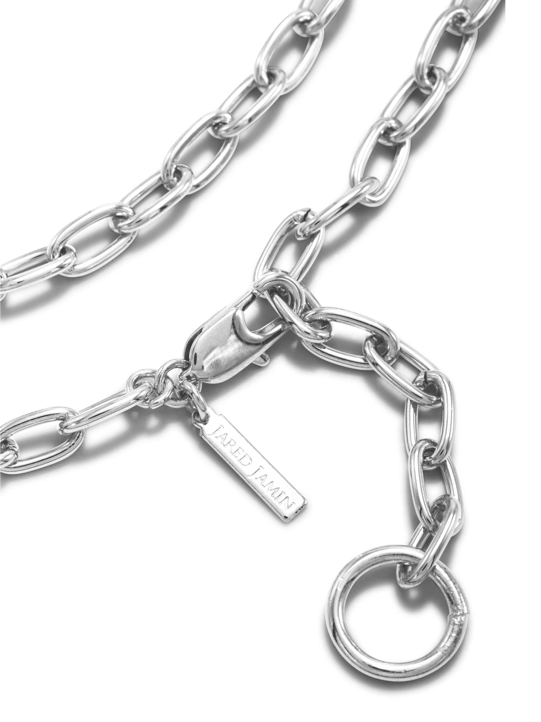 Silver Chain Reaction Necklace by JAREDJAMIN Jewelry - Image 2