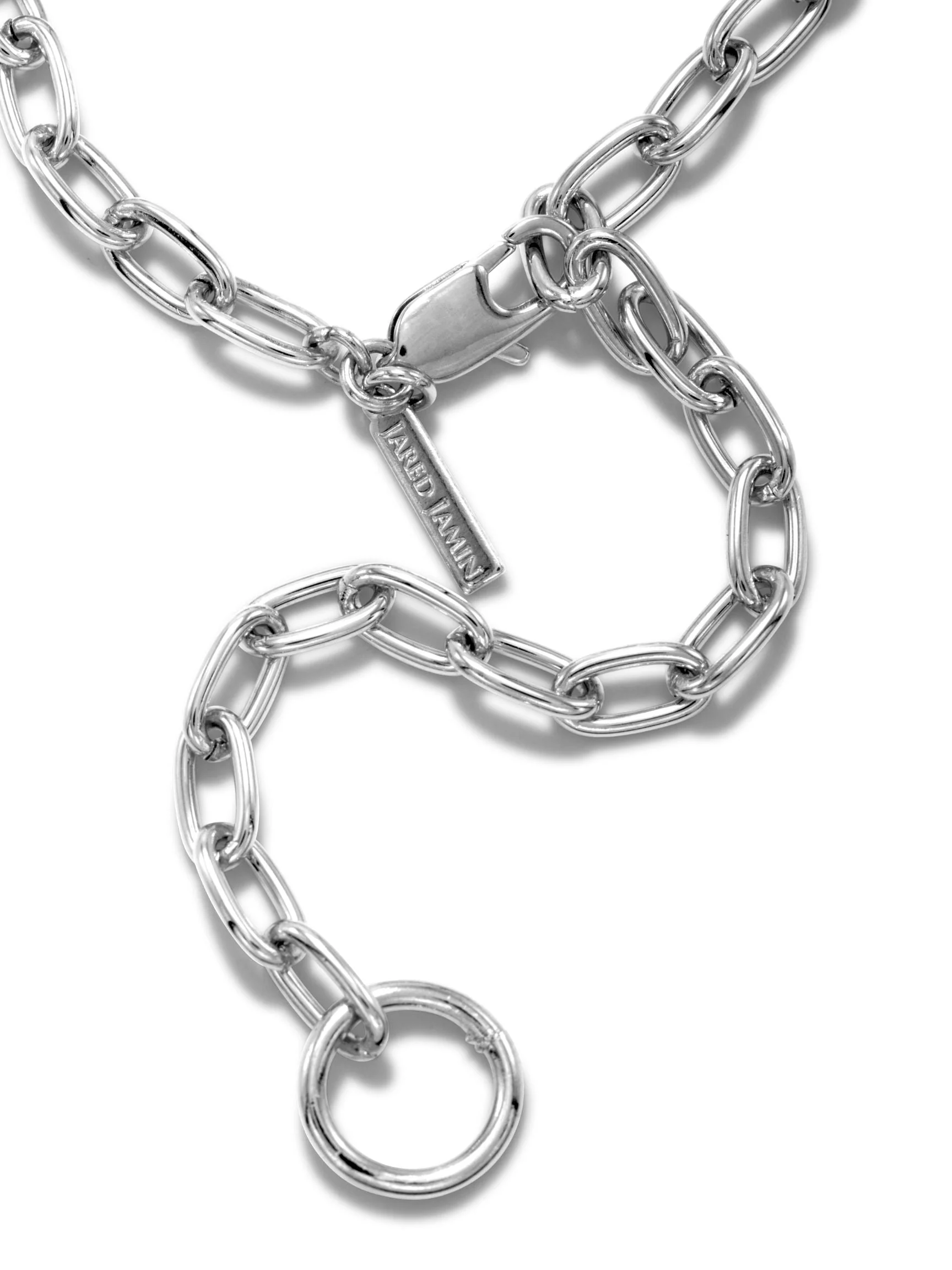 Silver Chain Reaction Necklace by JAREDJAMIN Jewelry - Image 3
