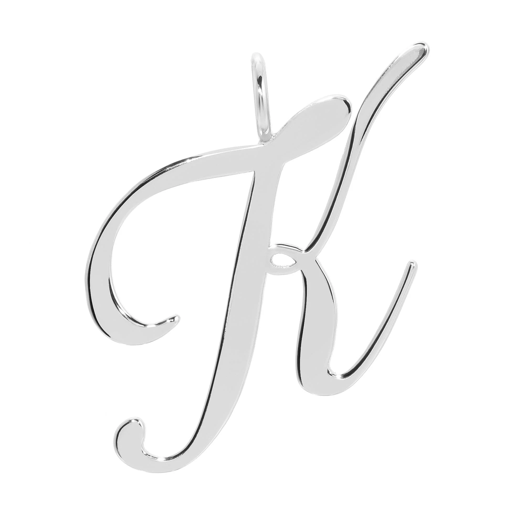 Silver Large Letter Pendants by eklexic jewelry - Image 12