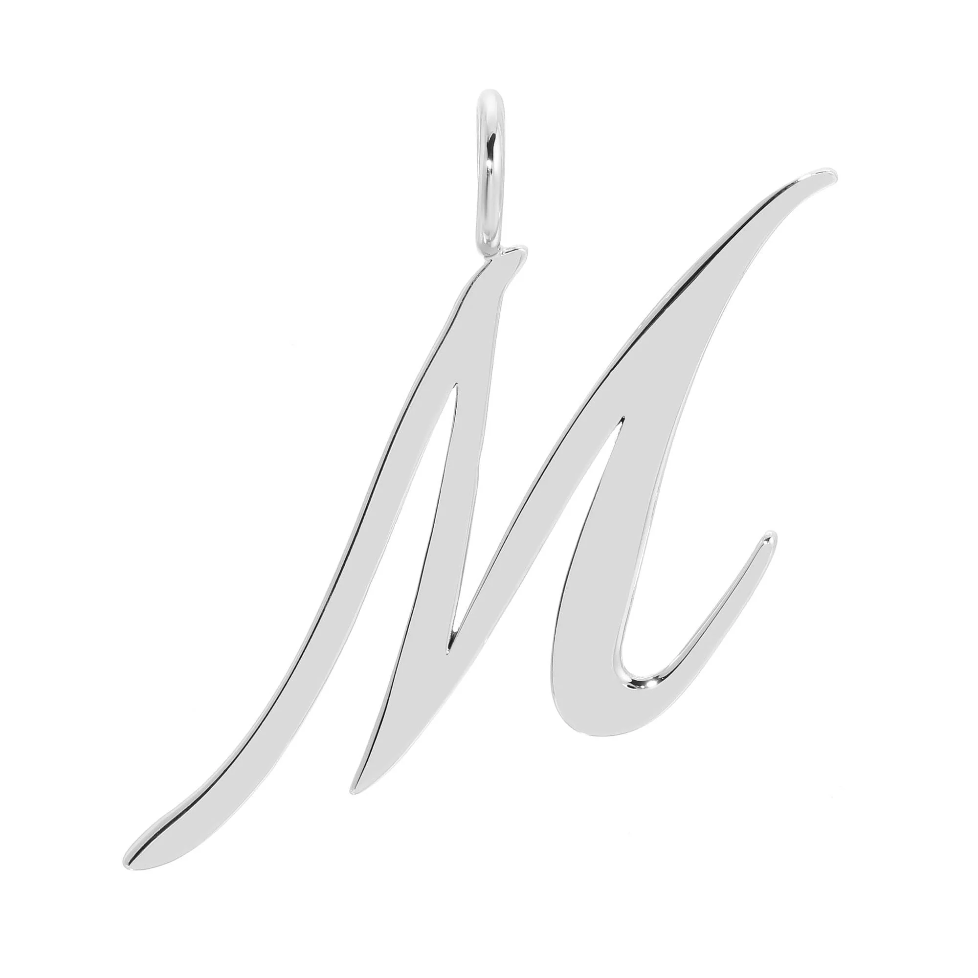 Silver Large Letter Pendants by eklexic jewelry - Image 14