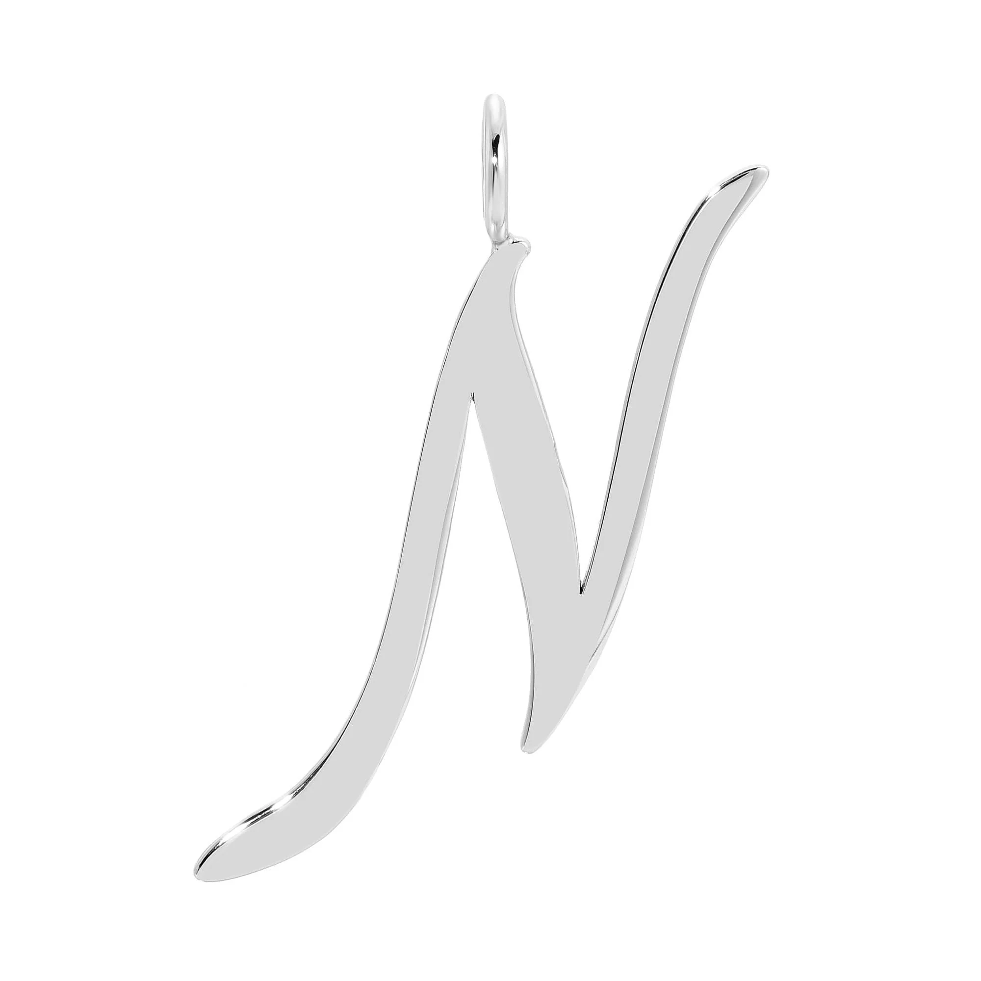 Silver Large Letter Pendants by eklexic jewelry - Image 15