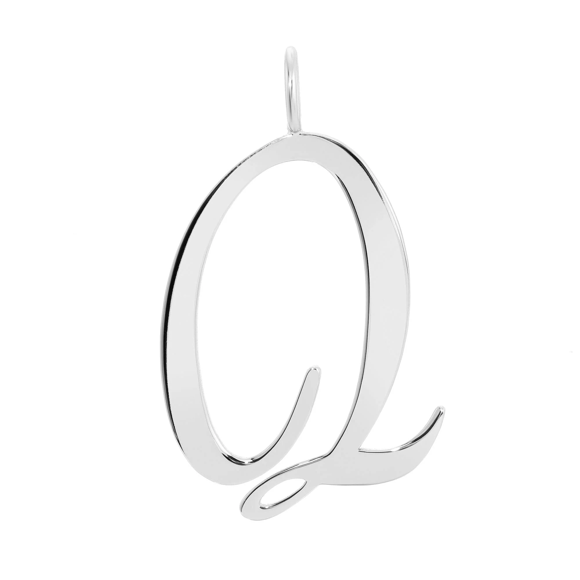Silver Large Letter Pendants by eklexic jewelry - Image 18
