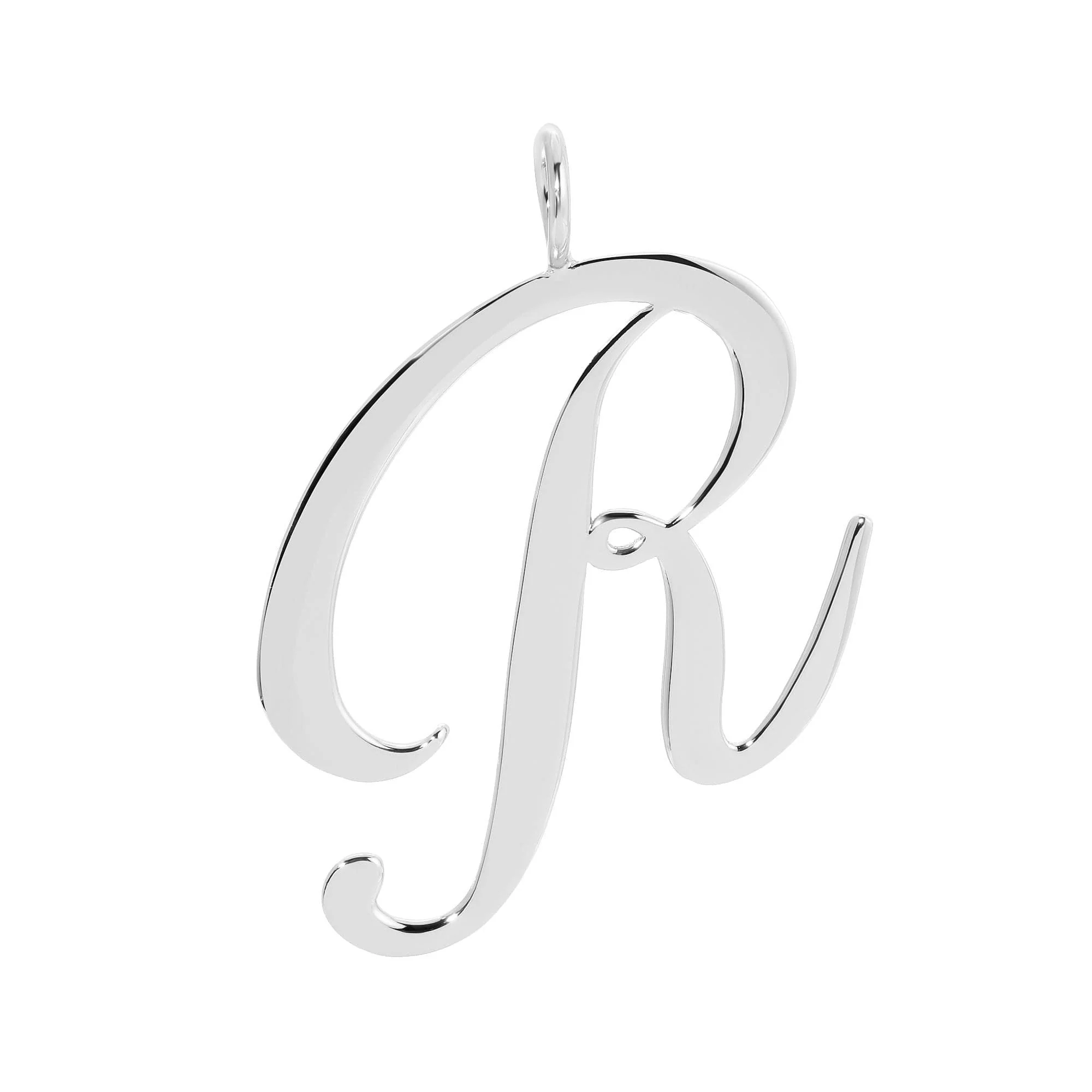 Silver Large Letter Pendants by eklexic jewelry - Image 19