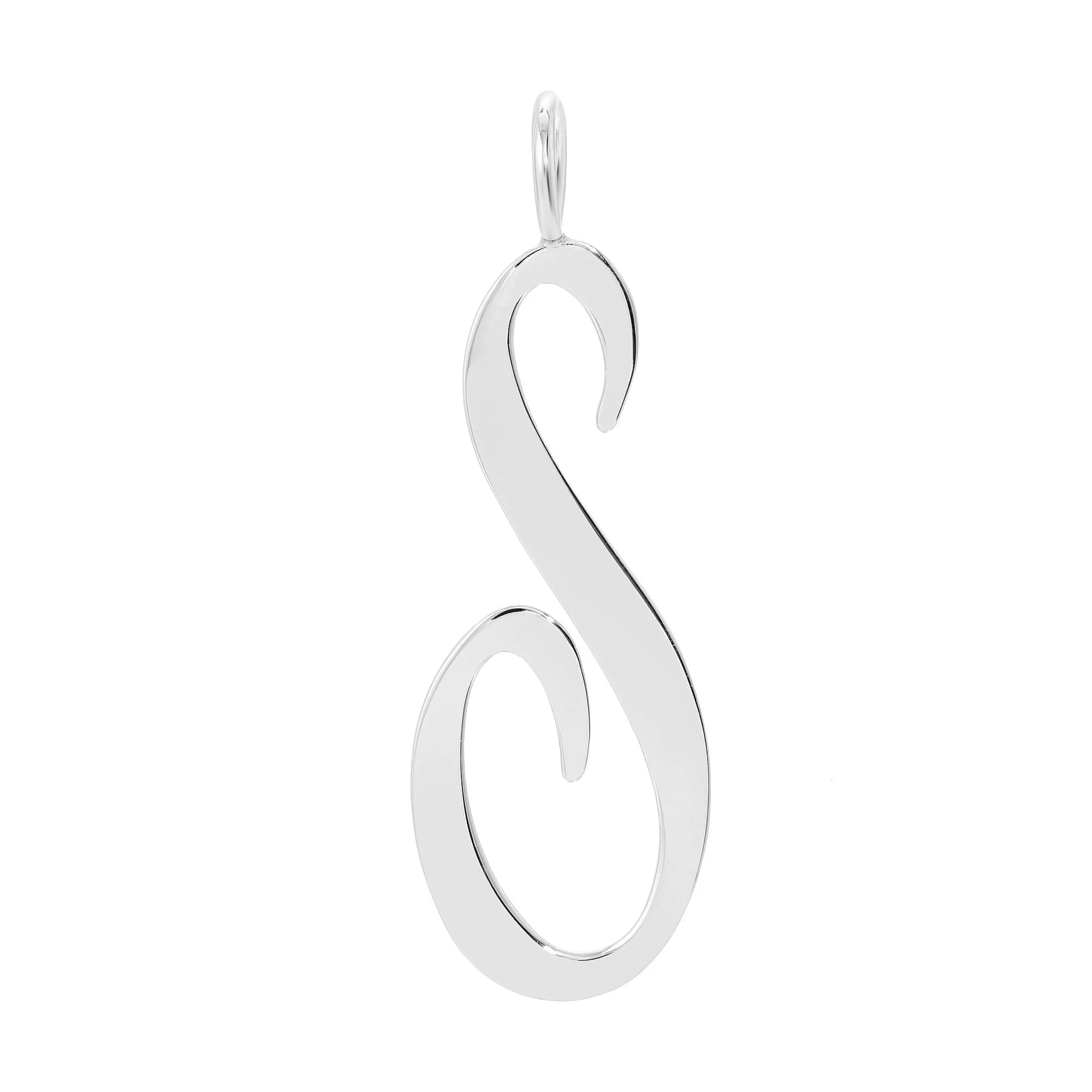 Silver Large Letter Pendants by eklexic jewelry - Image 20