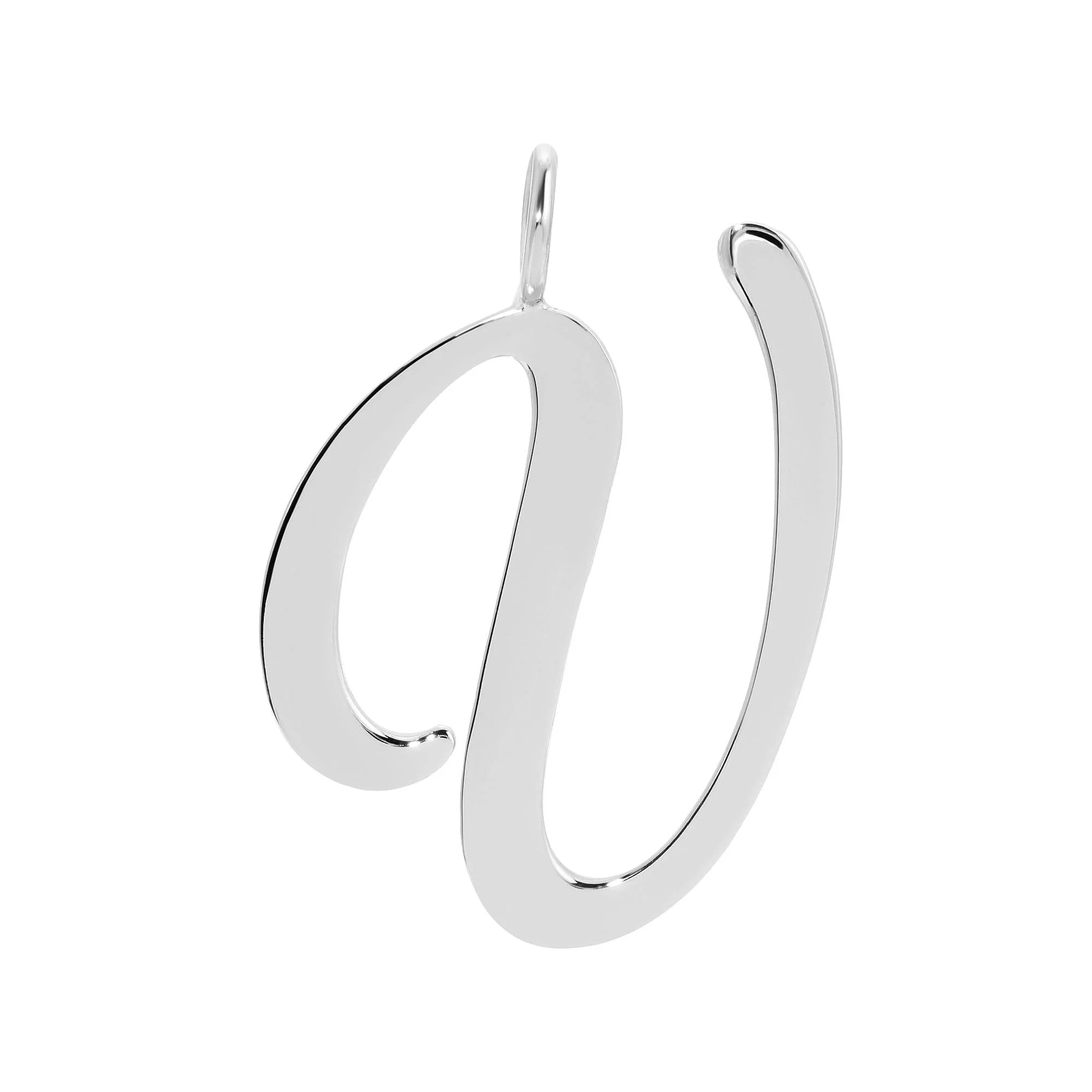 Silver Large Letter Pendants by eklexic jewelry - Image 23