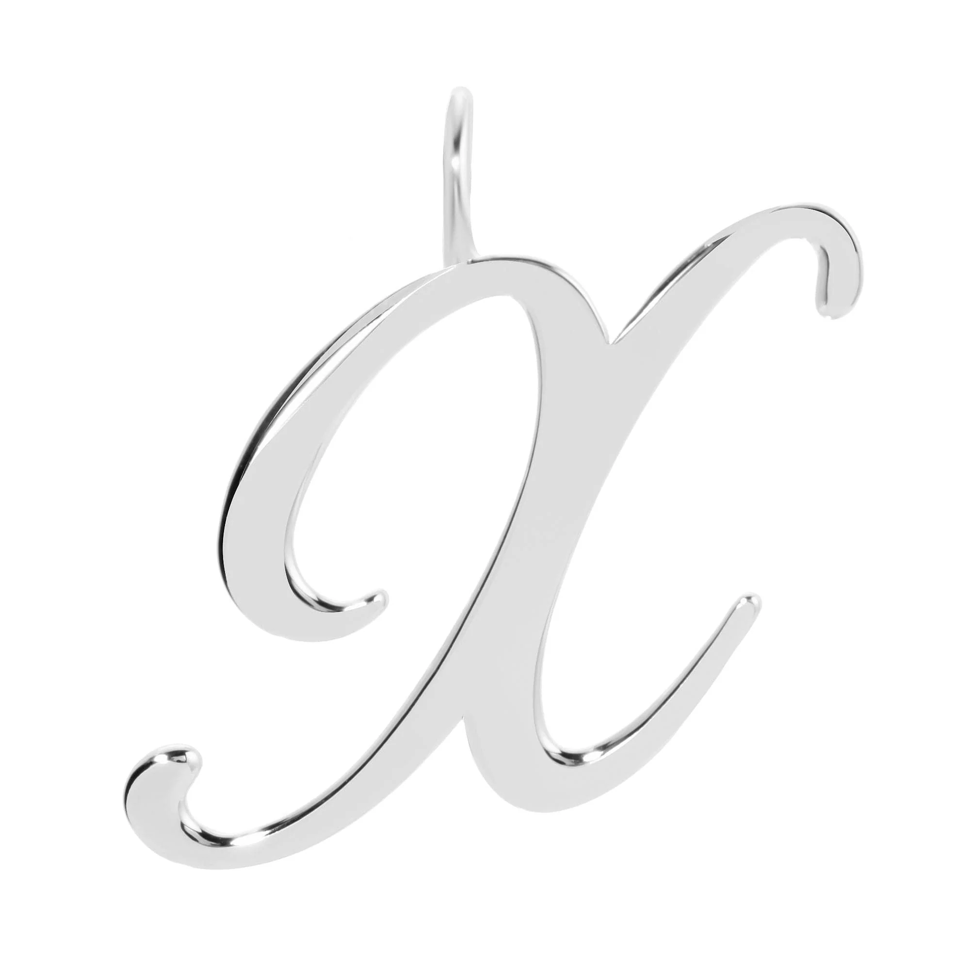 Silver Large Letter Pendants by eklexic jewelry - Image 25