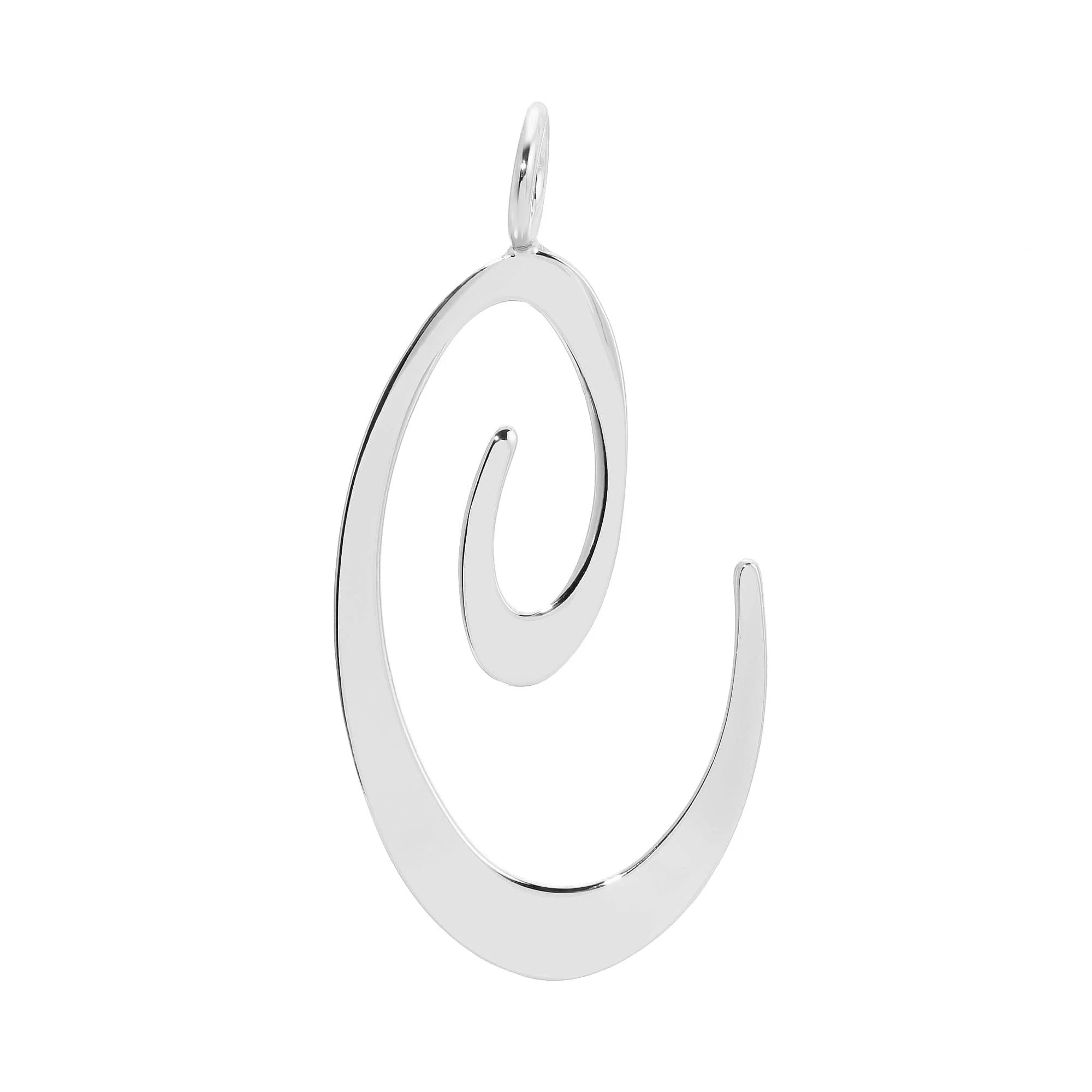 Silver Large Letter Pendants by eklexic jewelry - Image 4