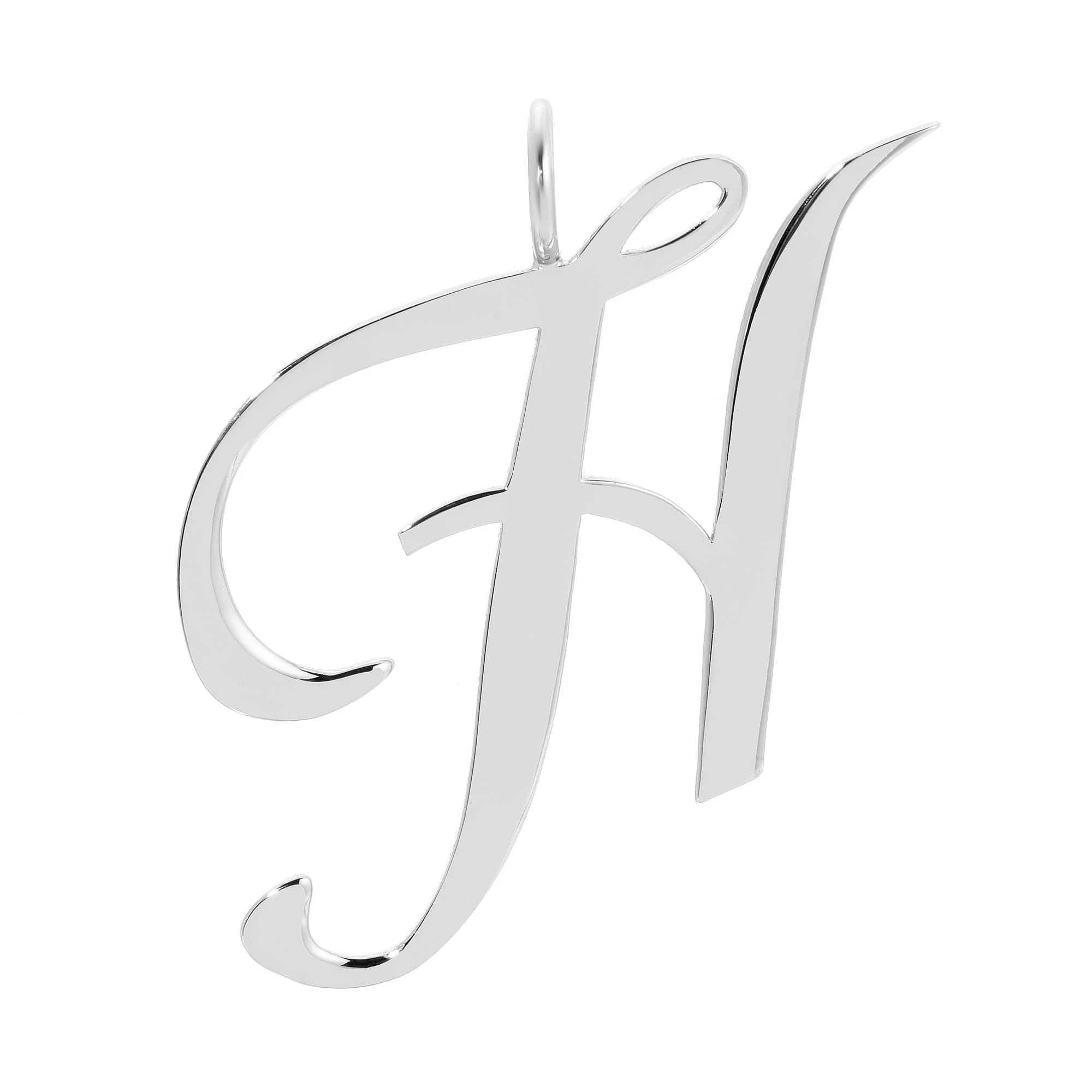 Silver Large Letter Pendants by eklexic jewelry - Image 9