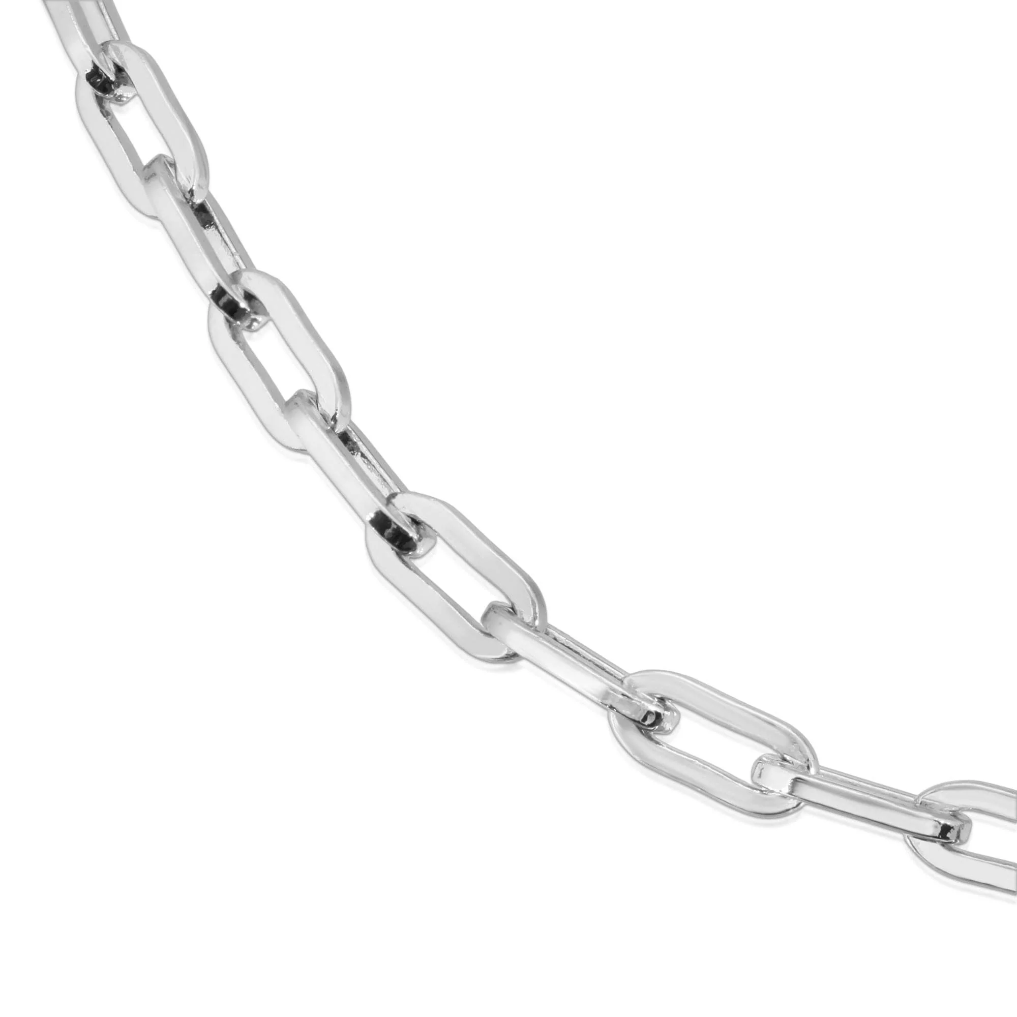 Silver Medium Link Chain by eklexic jewelry - Image 2