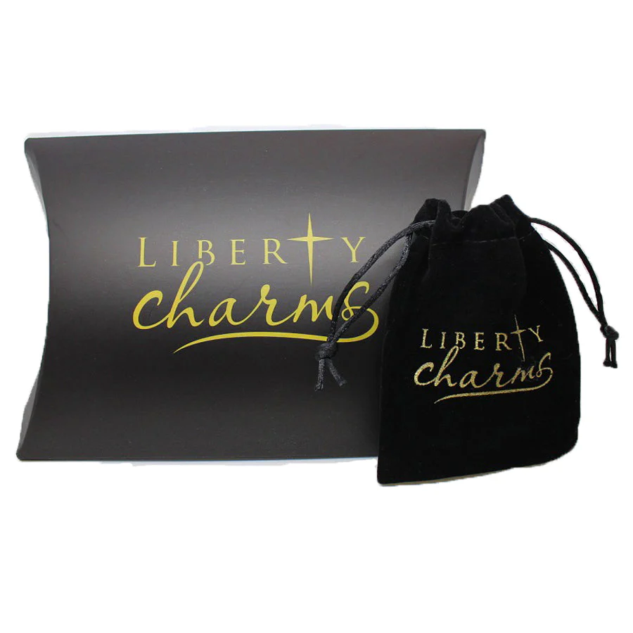 Silver Plated 'May Birthstone' Emerald Colored Crystal Pendant Necklace by Liberty Charms USA - Image 3