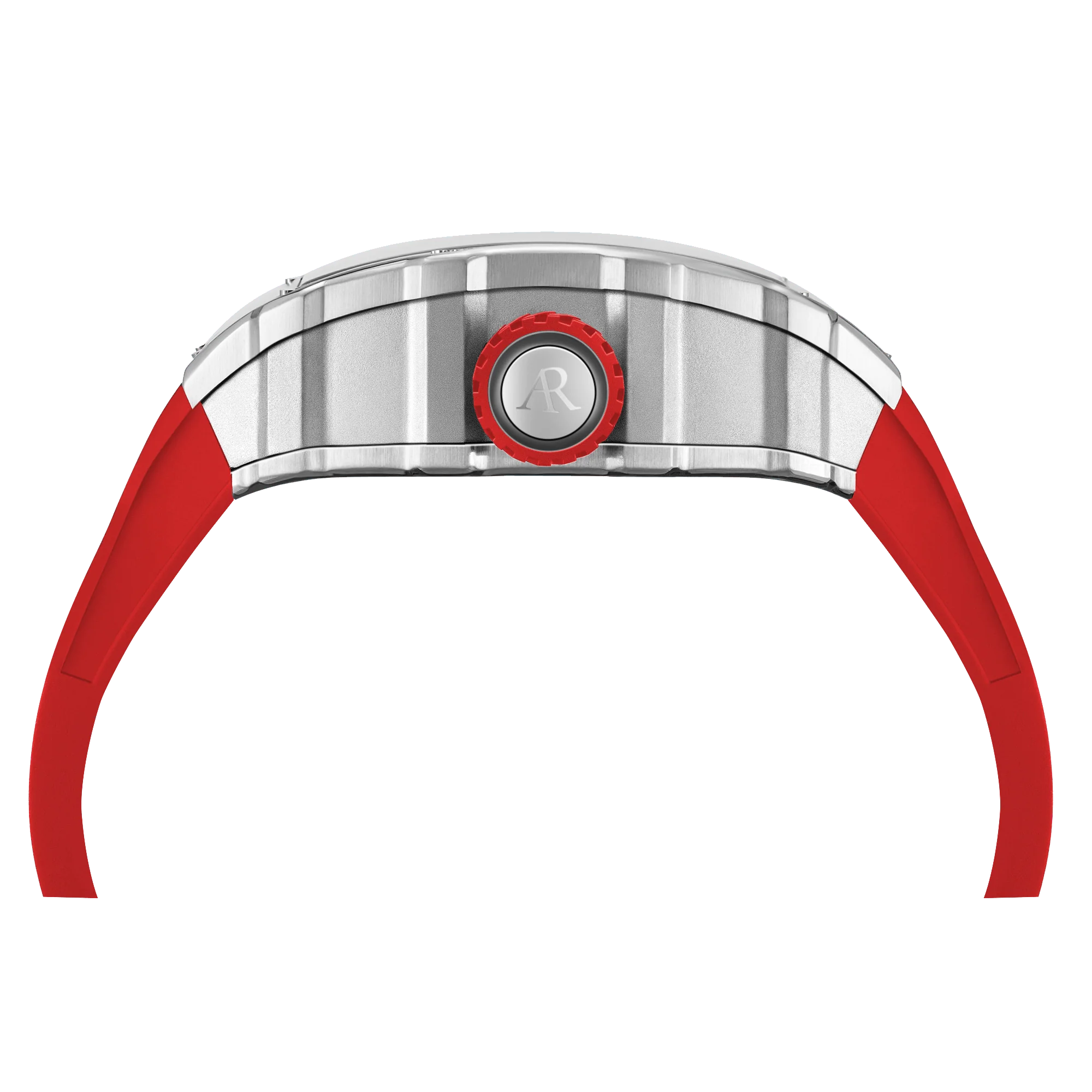 Silver/red Motorsport V2 automatic by ASOROCK WATCHES - Image 4