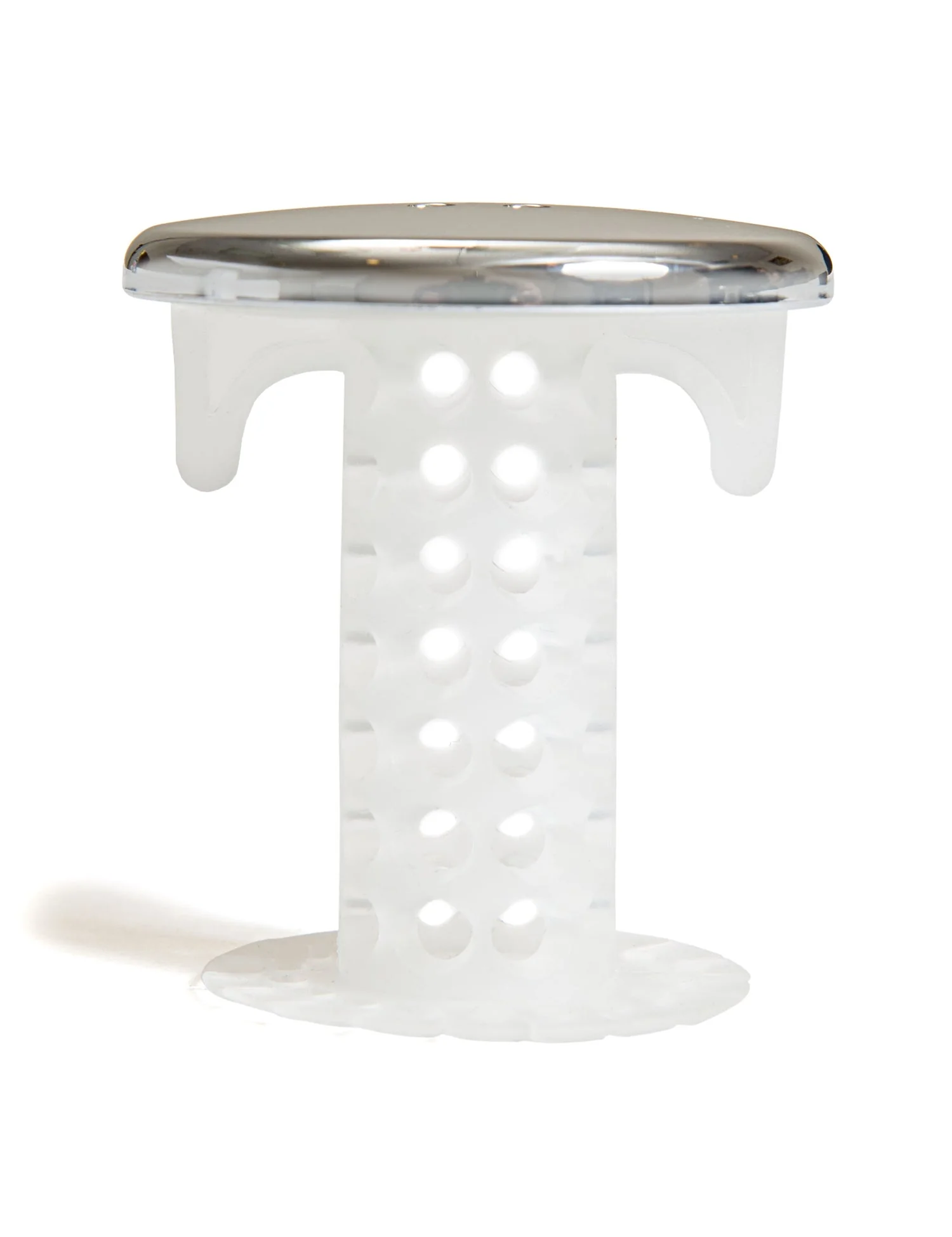 SinkShroom (Chrome Edition) The Hair Catcher That Prevents Clogged Bathroom Sink Drains by TubShroom.com - Image 3