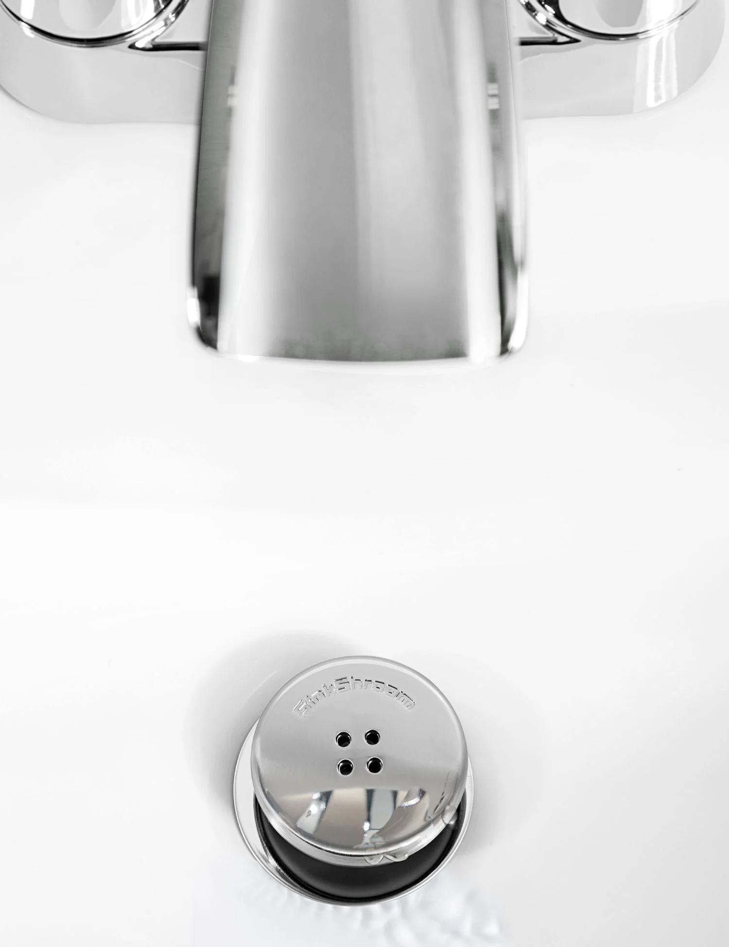 SinkShroom (Chrome Edition) The Hair Catcher That Prevents Clogged Bathroom Sink Drains by TubShroom.com - Image 5