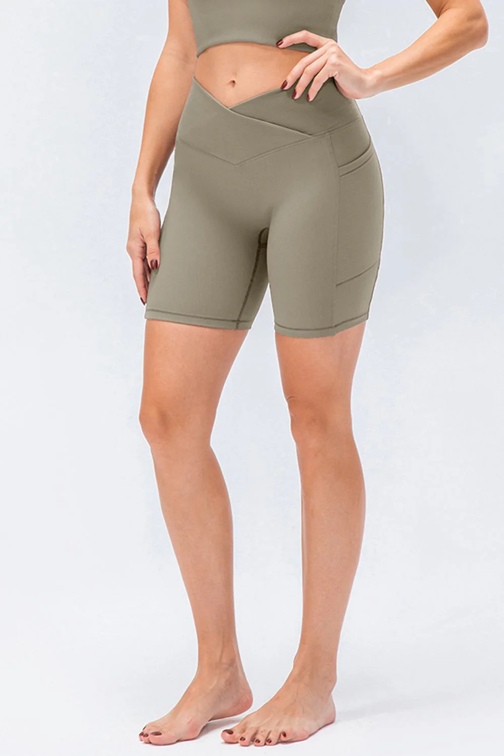 Slim Fit V-Waistband Sports Shorts - Image 22