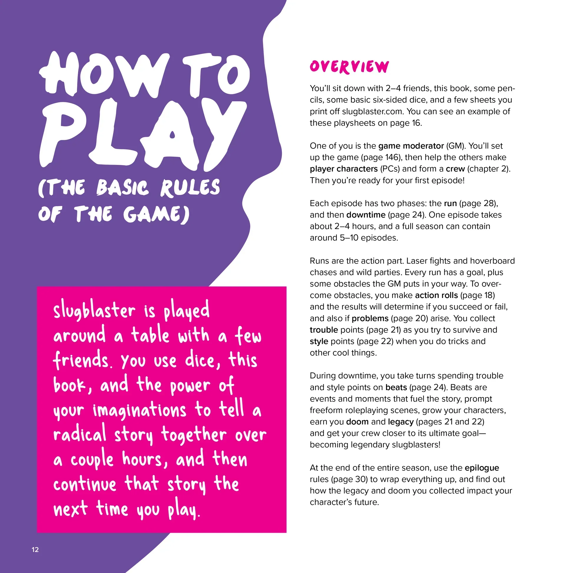 Slugblaster: Rulebook - Image 3