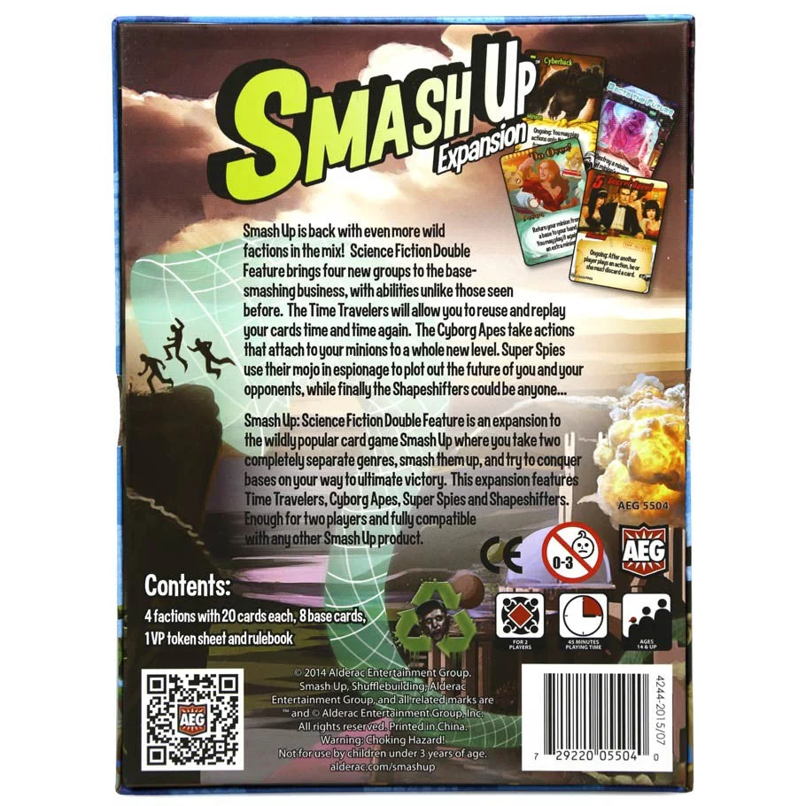 Smash Up Expansion: Science Fiction Double Feature - Image 2