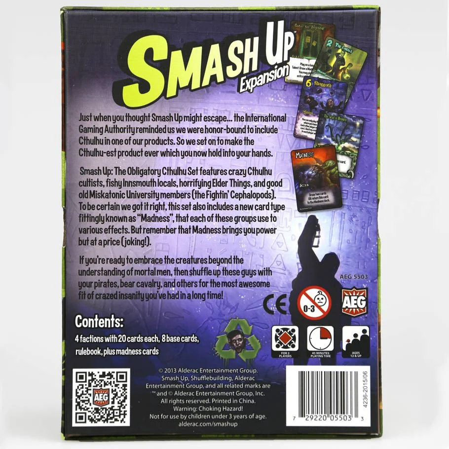 Smash Up Expansion: The Obligatory Cthulhu Set - Image 2