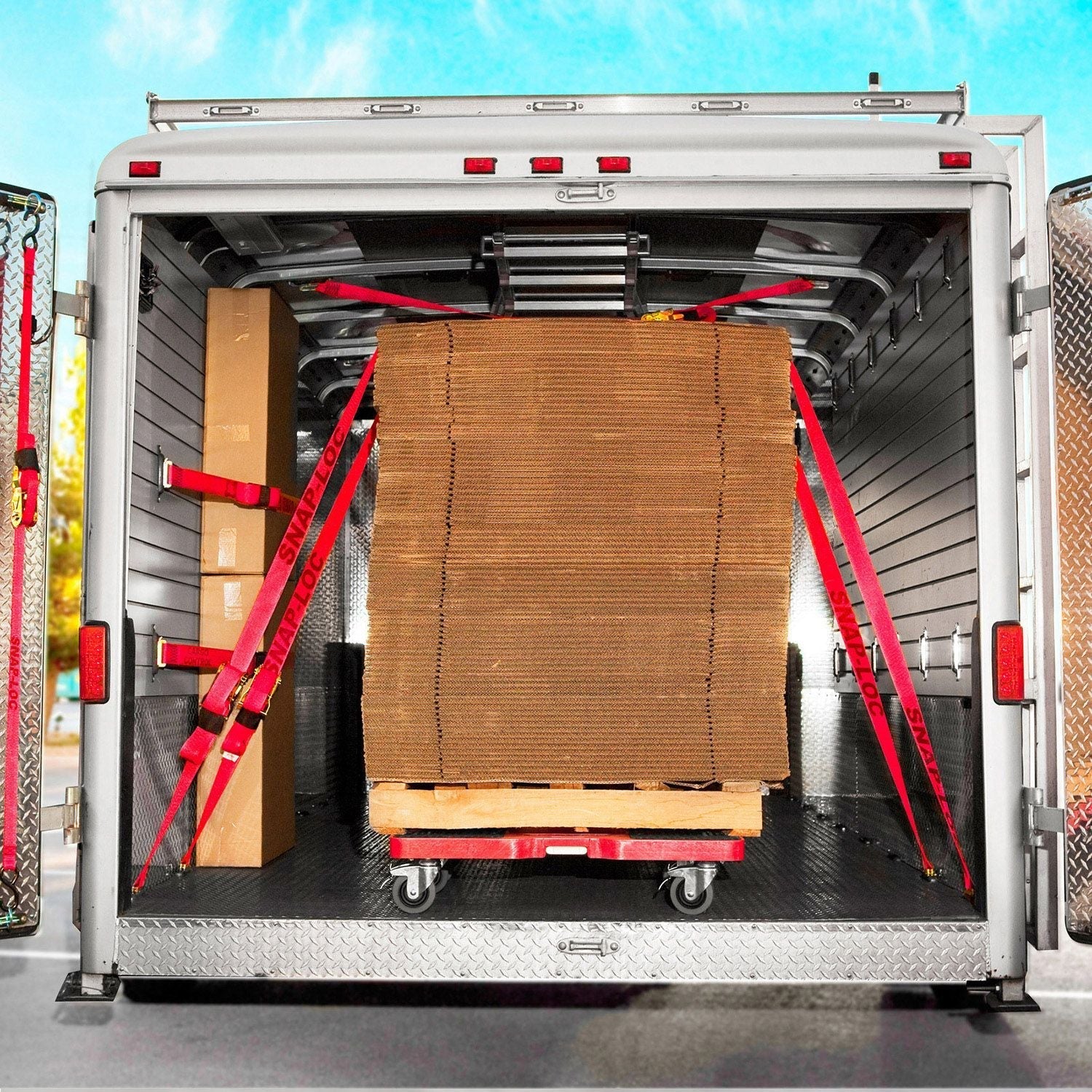 SNAP-LOC 2 in x 12 ft E-Track Ratchet Strap Tie-Down 4,400 lb by SNAP-LOC CARGO CONTROL - Image 9