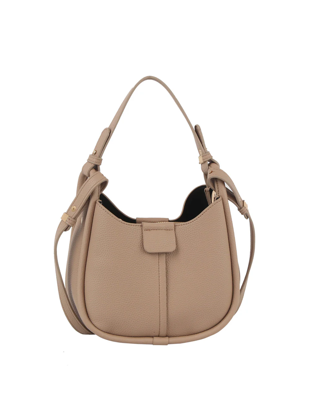 Soft leather classic design bucket bag by Handbag Factory - Image 3
