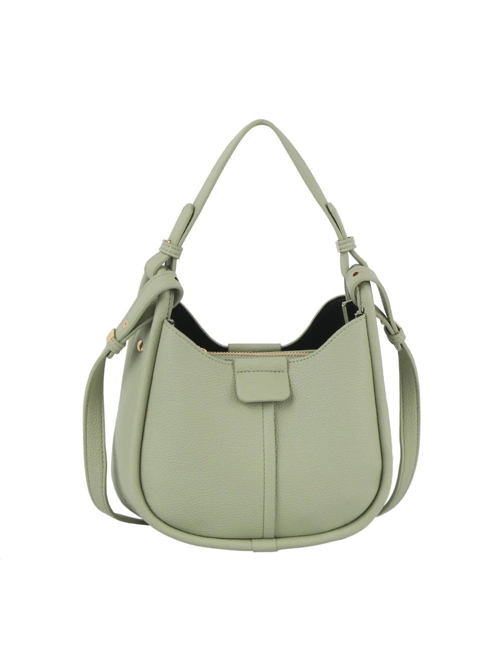 Soft leather classic design bucket bag by Handbag Factory - Image 4