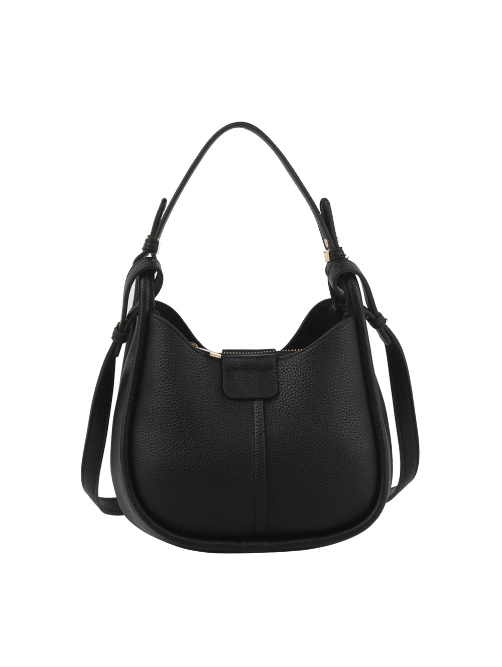 Soft leather classic design bucket bag by Handbag Factory - Image 6