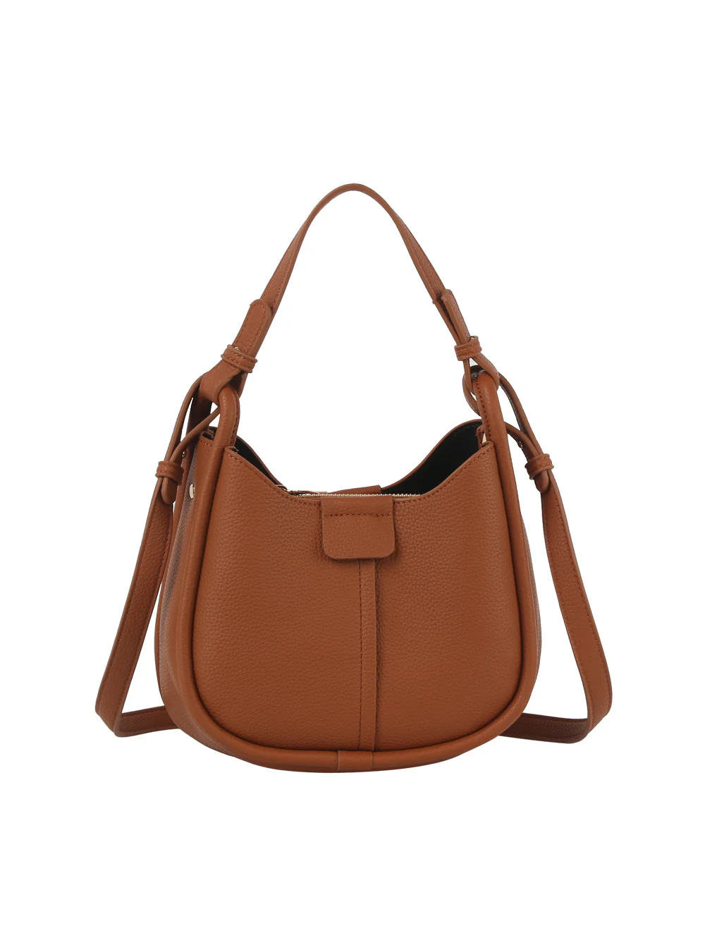 Soft leather classic design bucket bag by Handbag Factory - Image 8