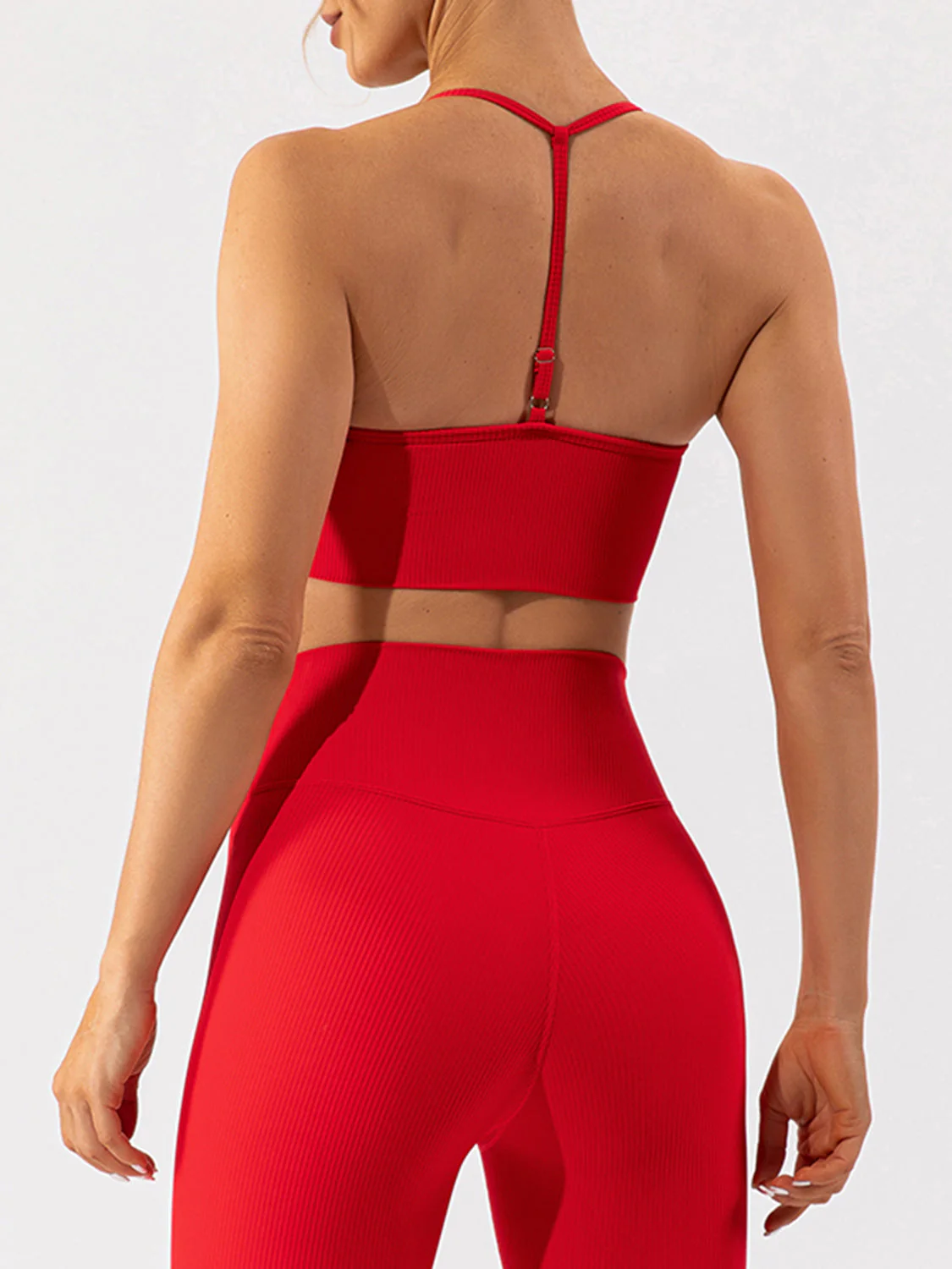 Spaghetti Strap Active Bra - Image 10